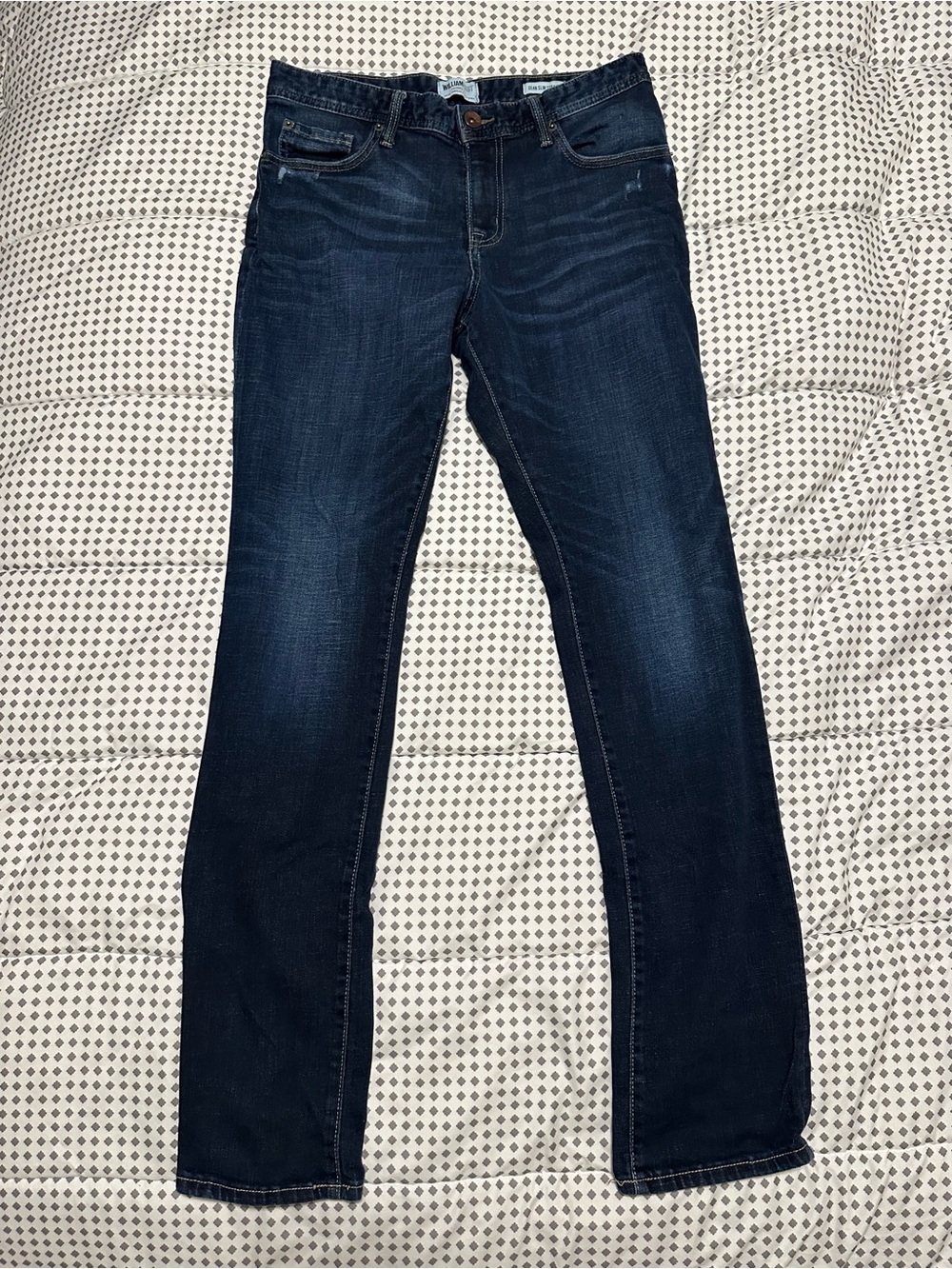 William Rast Dean Slim Straight Jeans